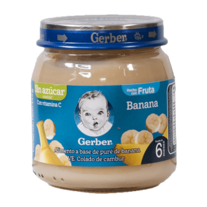 Gerber Colado Banano Paso 2 X 113G