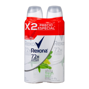 Rexona Desod Bamboo Spray X 150Ml X 2