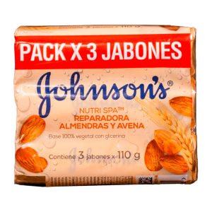 Johnson Jab Avena Y Ac Almendras 110Gr X 3U