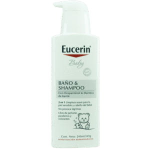 Eucerin Jab Liquido Baby & Mom Baño Shampoo X 250Ml