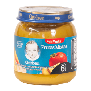 Gerber Colado Frutas Mixtas Paso 2 X 113G