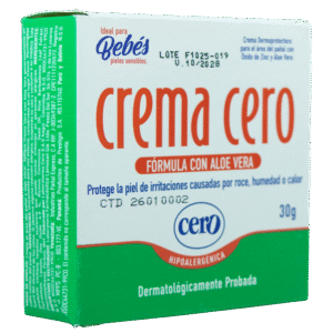 Crema Cero Aloe Vera  X 30G