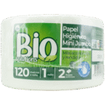 Biosolutions Ph Jumbo Papel Higienico Blanco 2 H 120M X 1 Und