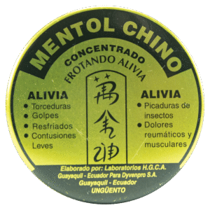 Mentol Chino Caja X 10G