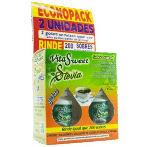 Vitasweet Stevia Sabor Original Gotas X 20Ml