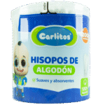 Carlitos Cotonete Termos Pomo X 100U