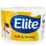 Elite Papel Soft&Strong Megarollo x1 Paquete x 12U