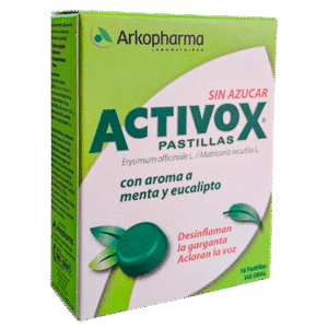Activox Menta Eucalipto Com X 16