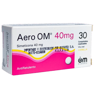 Aero Om 40Mg Tab Masticables X 30
