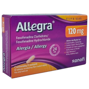 Allegra 120Mg Tab X 10
