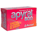 Apyral 500Mg Tab X 30     Paracetamol