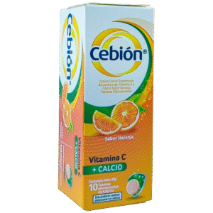 Cebion Calcio Tab Efervescente X 10