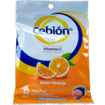 Cebion Naranja Tab Masticables  X 12