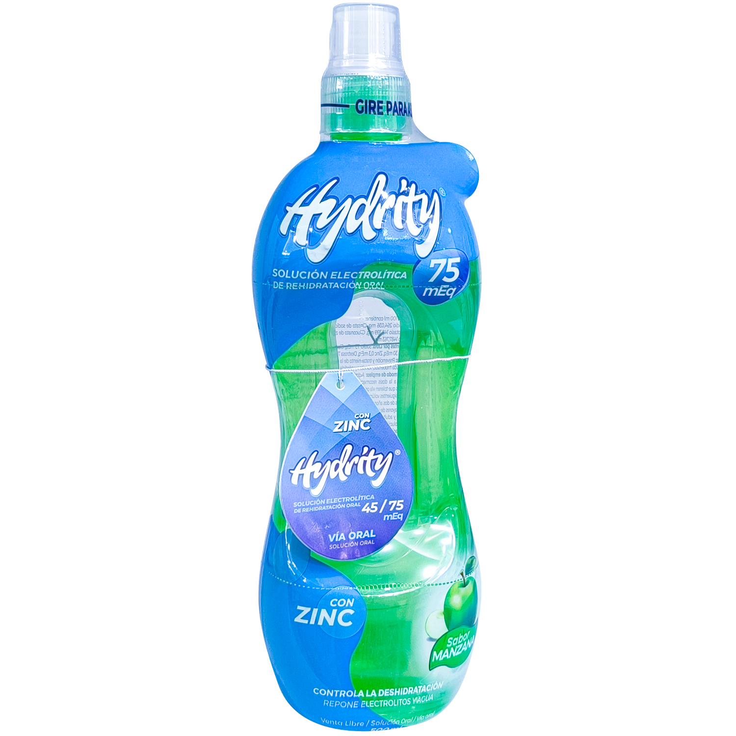 Hydrity 75 Manzana Frasco X 500Ml