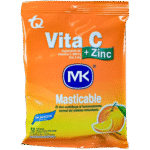 Mk Vita C+Zinc Naranja Tab Masticable X 12