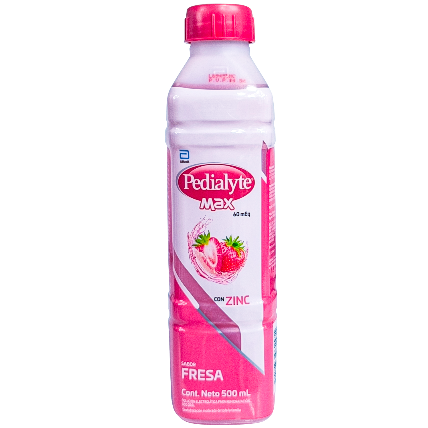 Pedialyte 60 Fresa  Frasco X 500 Ml