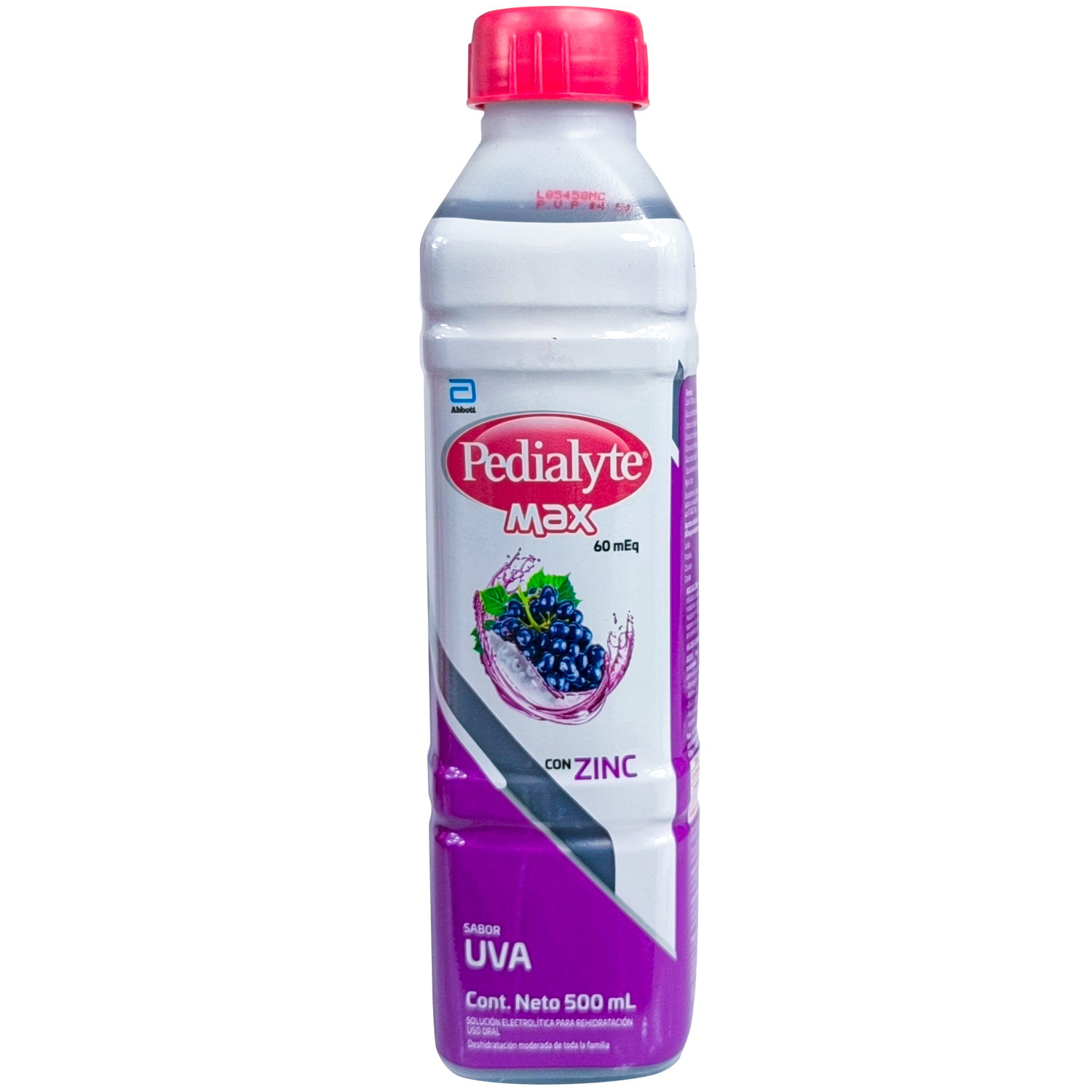 Pedialyte 60 Uva Frasco X 500Ml
