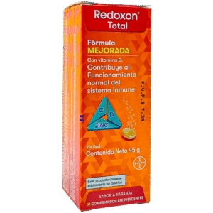 Redoxon Total Tab Efervescente X 10