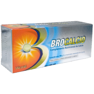 Brocalcio 500Mg Com Masticable X 24   Calcio Carbonato