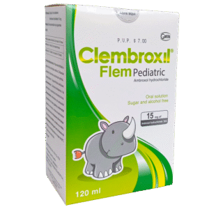 Clembroxil Flem Pediatric Jar 15Mg Jar X 120Ml