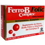 Ferro B Complex Folic Tab X 30